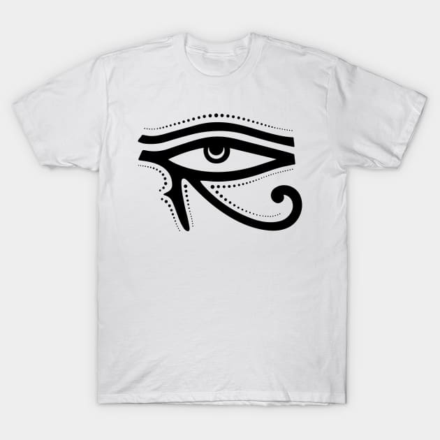 EYE OF RA (right eye) T-Shirt by DISOBEY